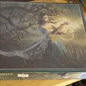 Sealed 1000 piece fairy puzzle magical & poster